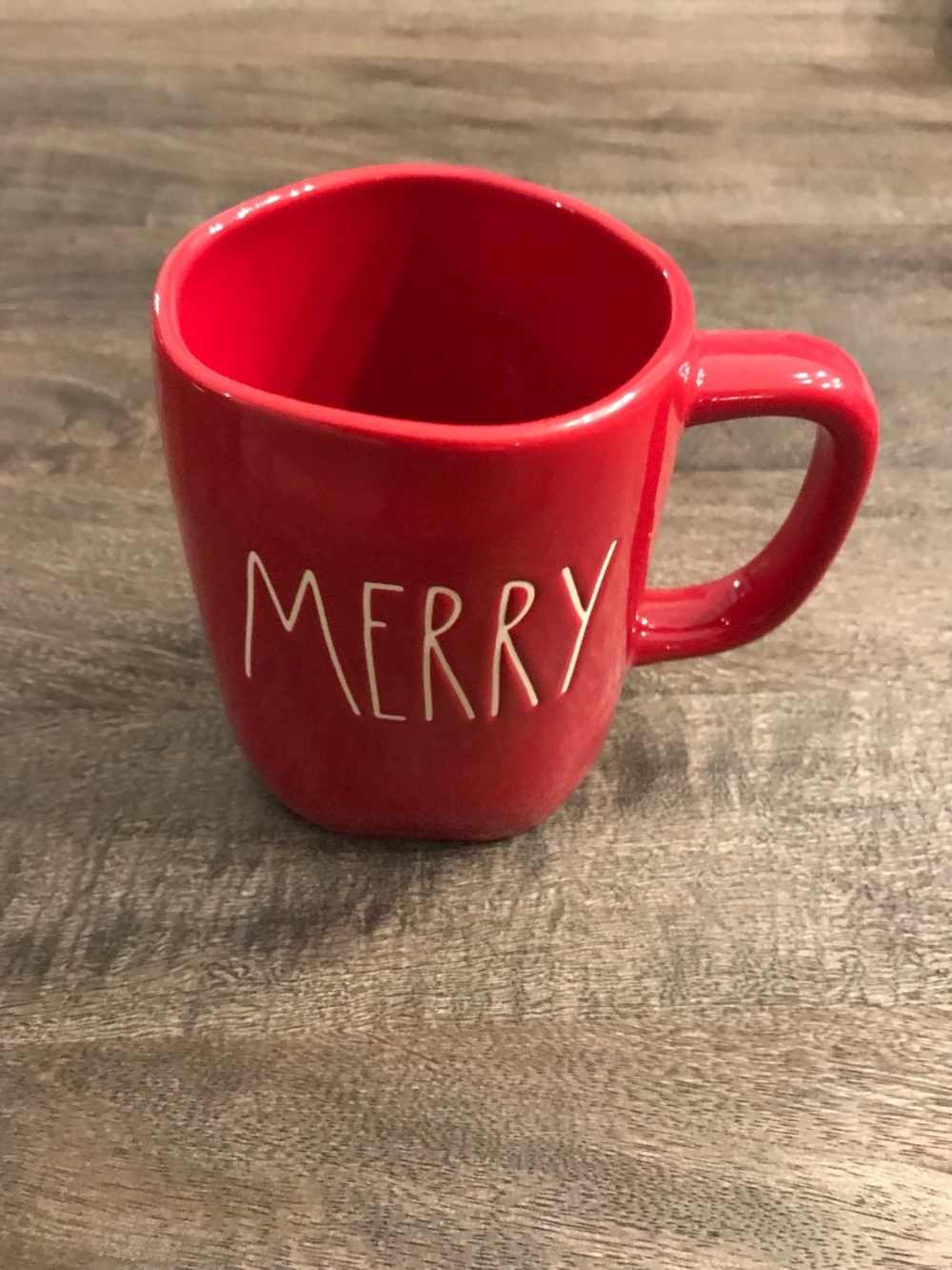 Rae Dunn Artisan Collection by Magenta™️ red MERRY Christmas mug